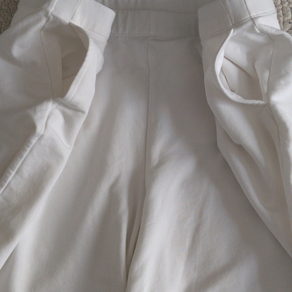 J.Jill Large White Pull On Stretch Waist Pima Cotton Modal Blend Shorts - Picture 11 of 16